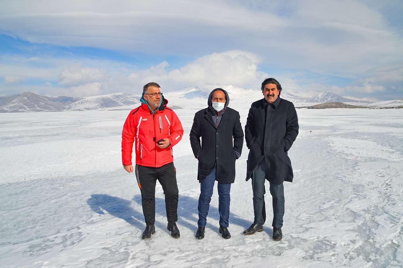 Hamur Belediye Başkanı Cezmi Ergül, Tutak Belediye Başkanı Bülent Duru, Taşlıçay Belediye Başkanı İsmet Taşdemir